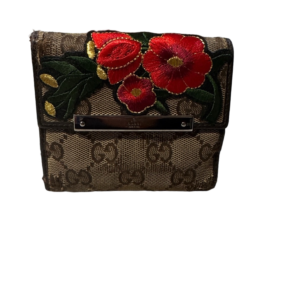 Gucci GG blooms Floral Wallet fair